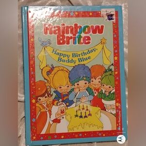 80s Rainbow bright book
